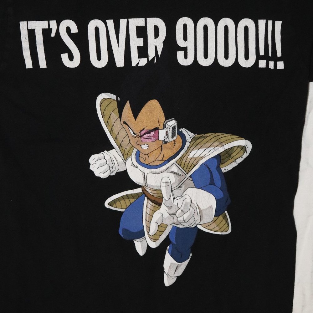 Dragonball Z Anime Vegeta 9000 shirt Small